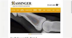 Desktop Screenshot of hassingerequineservice.com